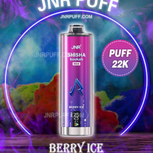 JNR VAPE SHISHA MAX 22000 Puff BERRY ICE