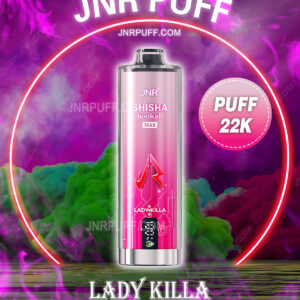 JNR VAPE SHISHA MAX 22000 Puff LADY KILLA