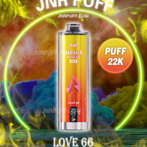 JNR VAPE SHISHA MAX 22000 Puff LOVE 66