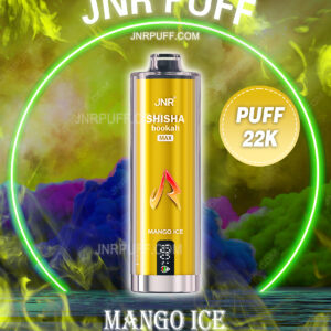 JNR VAPE SHISHA MAX 22000 Puff MANGO ICE