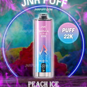 JNR VAPE SHISHA MAX 22000 Puff PEACH ICE