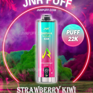 JNR VAPE SHISHA MAX 22000 Puff Jordbær Kiwi