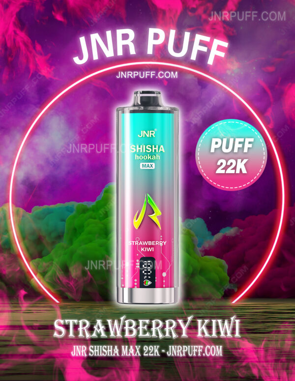 JNR VAPE SHISHA MAX 22000 Puff Strawberry Kiwi