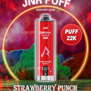 JNR VAPE SHISHA MAX 22000 Puff Strawberry Punch