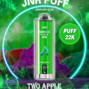 JNR VAPE SHISHA MAX 22000 Puff TWO APPLE