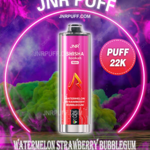 JNR VAPE SHISHA MAX 22000 Puff Watermelon Strawberry Bubblegum