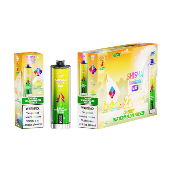JNR chicha electronique 22K Cherry Watermelon Freeze