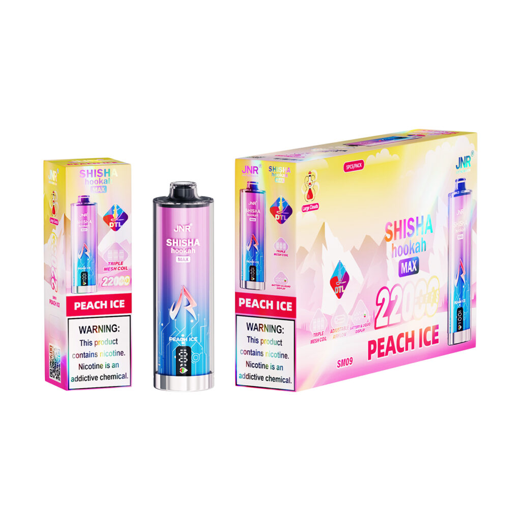 JNR chicha electronique 22K Peach Ice JNR chicha electronique 22K Peach Ice