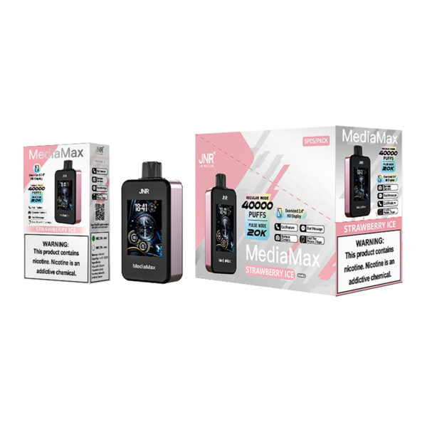 JNR mediamax 40k Strawberry Ice