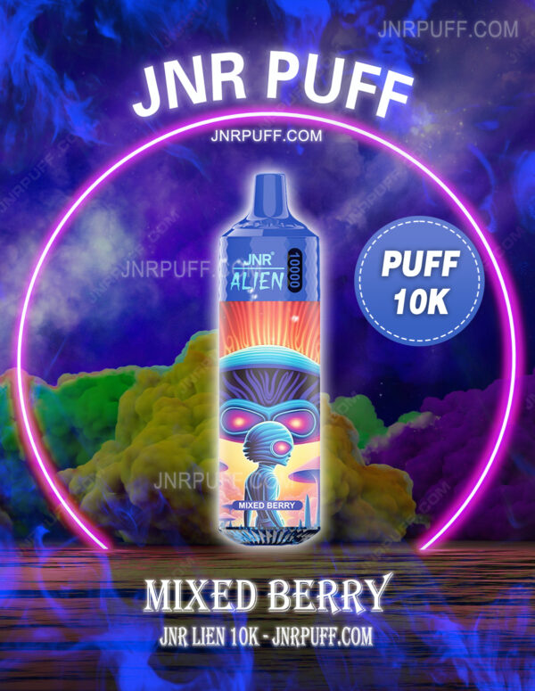 MIXED BERRY JNR ALIEN 10000 puffs