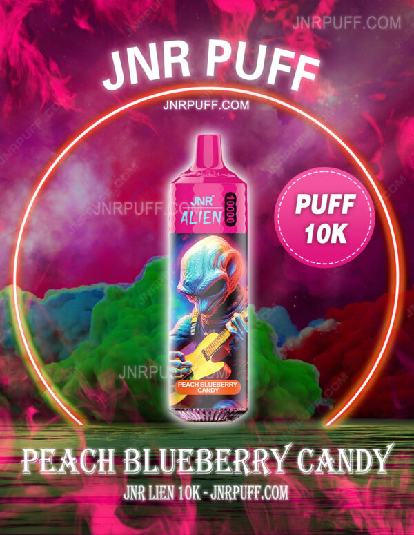 PEACH BLUEBERRY CANDY JNR ALIEN 10000 puffs