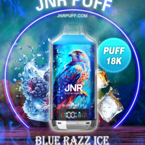 jnr falcon x 18k puff 18000 Blu Razz Ice