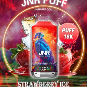 jnr falcon x 18k puff 18000 Strawberry Ice