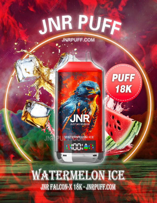 jnr falcon x 18k puff 18000 Watermelon Ice