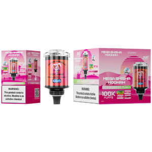 jnr mega shisha hookah Aardbei Punch
