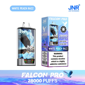 White Peach JNR 28000 PUFFS Razz