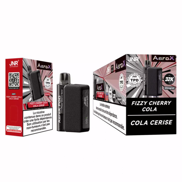 Fizzy Cherry Cola JNR Areo X 32k Fizzy Cherry Cola JNR Areo X 32k