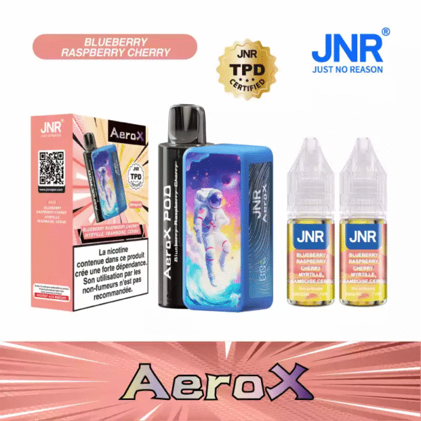 JNR Areo X 32k Blueberry Raspberry Cherry