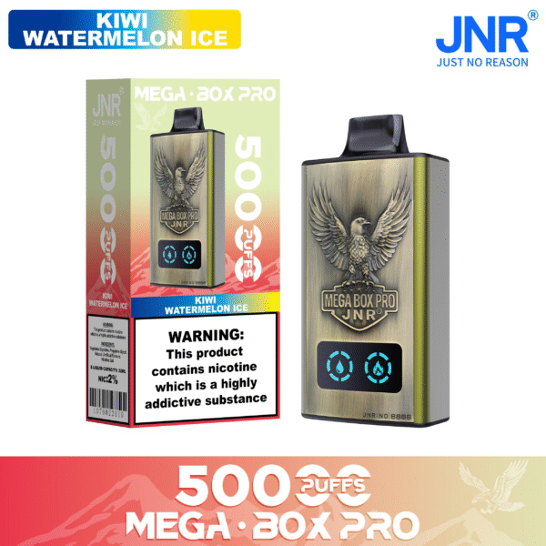 JNR MEGA BOX PRO 50K Kiwi Watermelon Ice