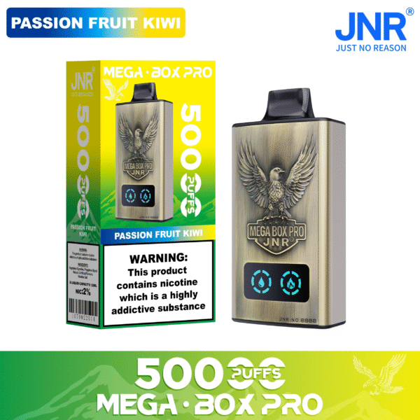 JNR MEGA BOX PRO 50K Passion fruit kiwi