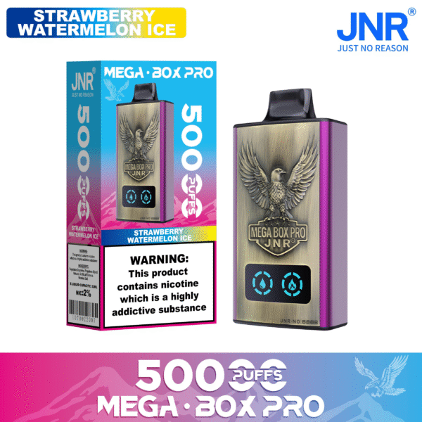 JNR MEGA BOX PRO 50K Strawberry watermelon Ice