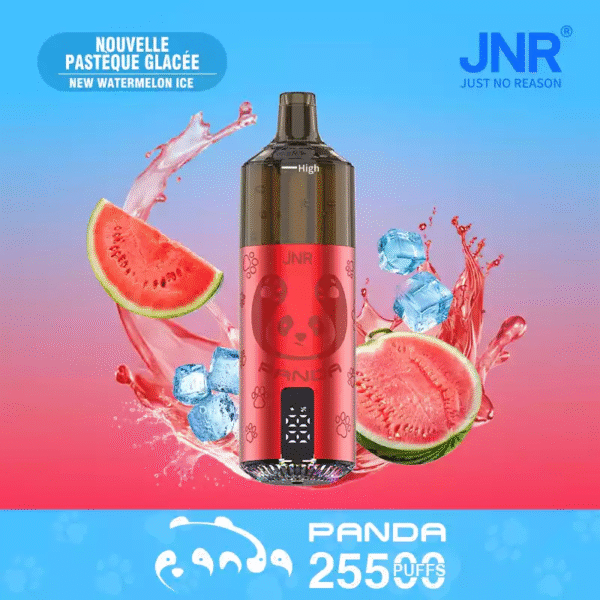 JNR Panda 25500 Puffs New Watermelon lce