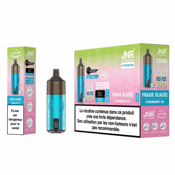Strawberry lce JNR Panda 25500 Puffs Strawberry lce JNR Panda 25500 Puffs