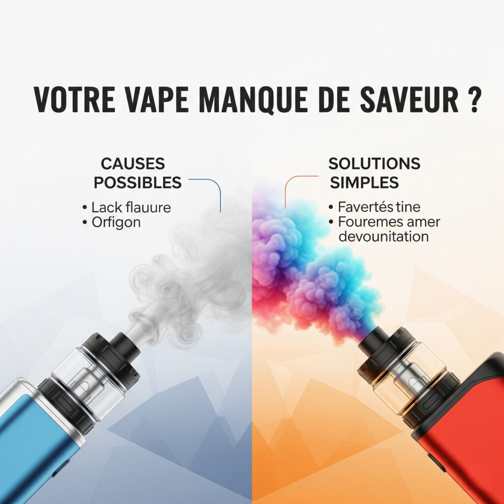Your Vape Lacks Flavour 1