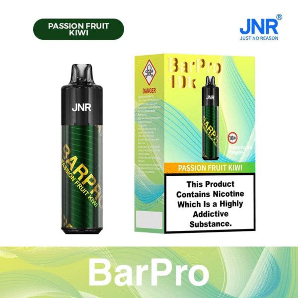 JNR Bar Pro 10000 Puffs Passion Fruit Kiwi