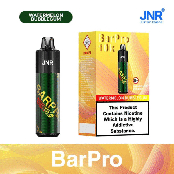 JNR Bar Pro 10000 Puffs Sandía Chicle