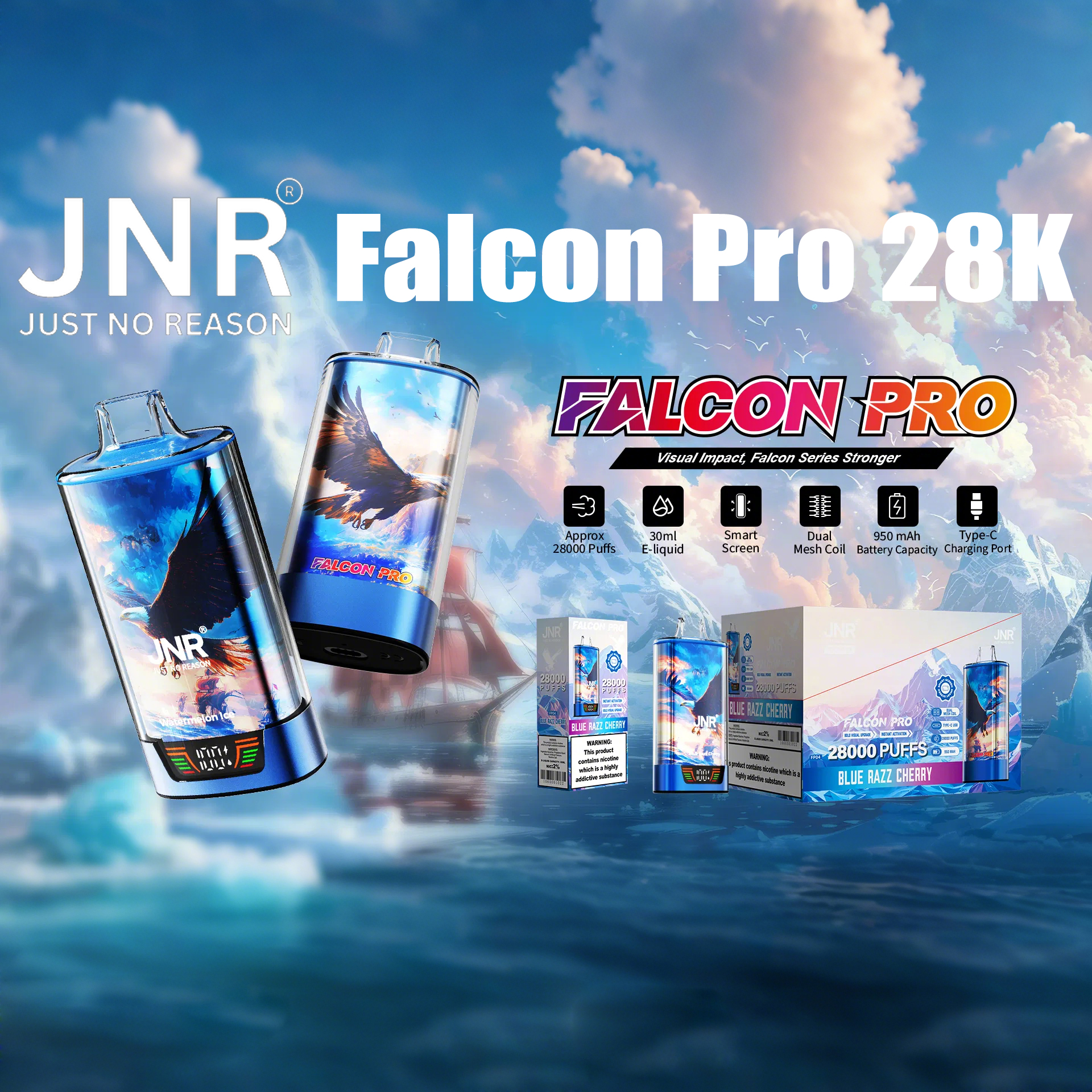 JNR Falcon pro 28k post