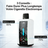 3 Tips to Make Your E-Cigarette Last Longer