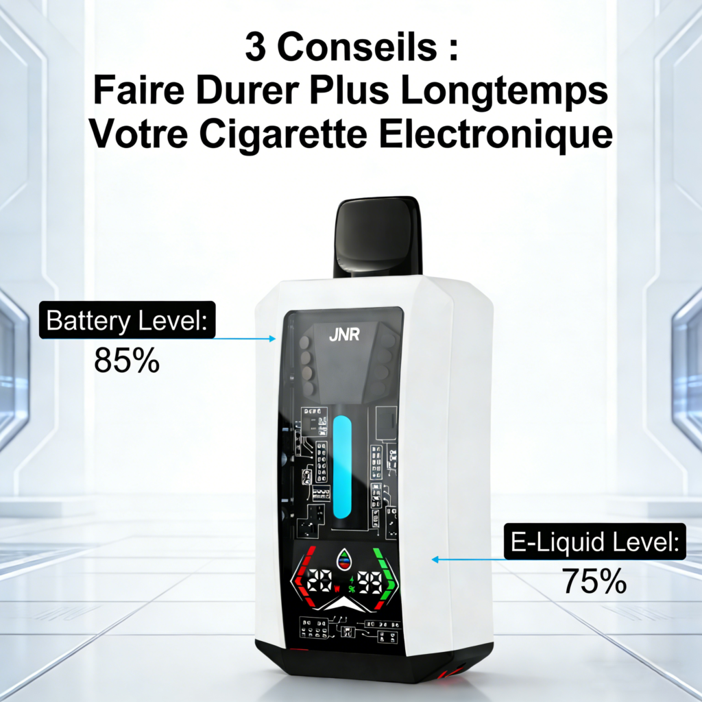 3 Tips to Make Your E-Cigarette Last Longer