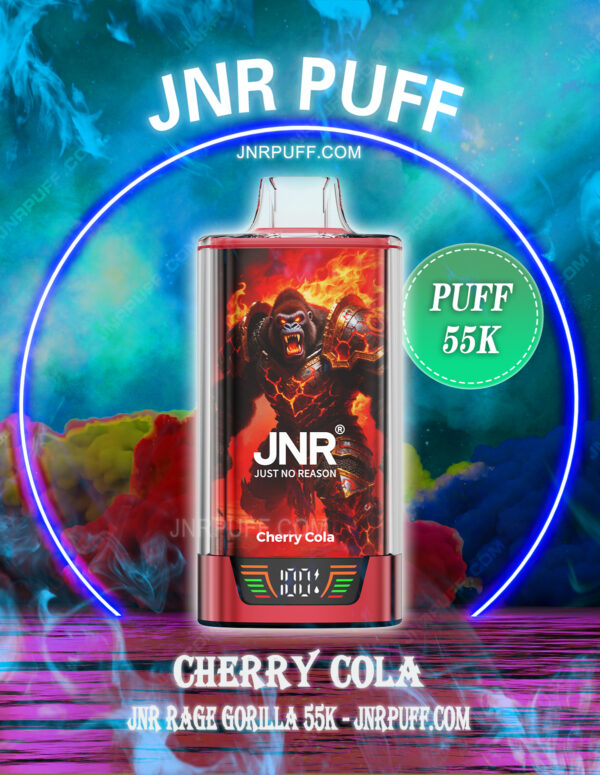 Cherry Cola JNR RAGE GORILLA 55K VAPE