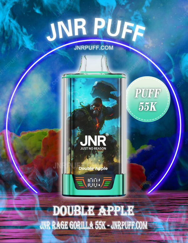 Double Apple JNR RAGE GORILLA 55K VAPE