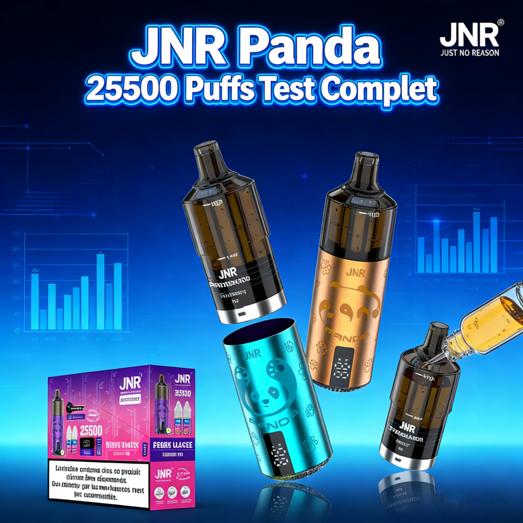JNR Panda 25500 Puffs Complete Test