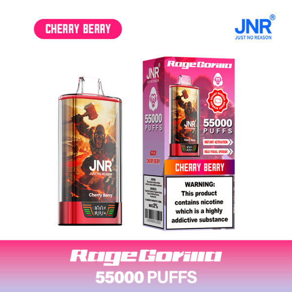 JNR RageGorilla 55000 Cherry Berry JNR RageGorilla 55000 Cherry Berry