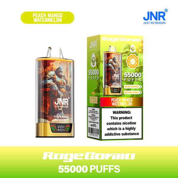 JNR RageGorilla 55000 Peach Mango Watermelon JNR RageGorilla 55000 Peach Mango Watermelon