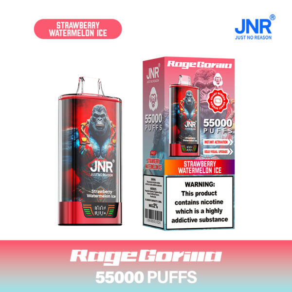 JNR RageGorilla 55000 Strawberry Watermelon Ice JNR RageGorilla 55000 Strawberry Watermelon Ice