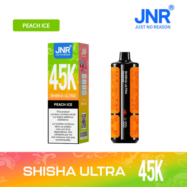 JNRPUFF SHISHA ULTRA 45k Brzoskwiniowy lód