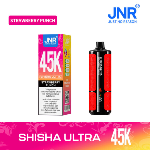 JNRPUFF SHISHA ULTRA 45k Fragola punch
