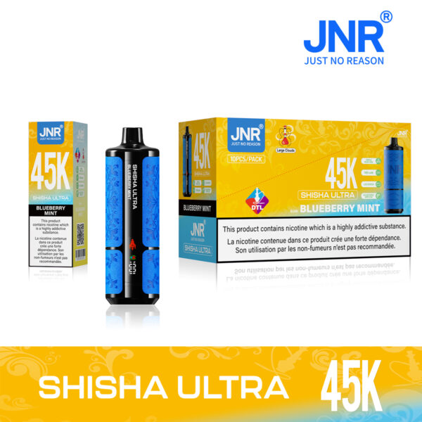 SHISHA ULTRA 45k JNRPUFF Blueberry Mint SHISHA ULTRA 45k JNRPUFF Blueberry Mint