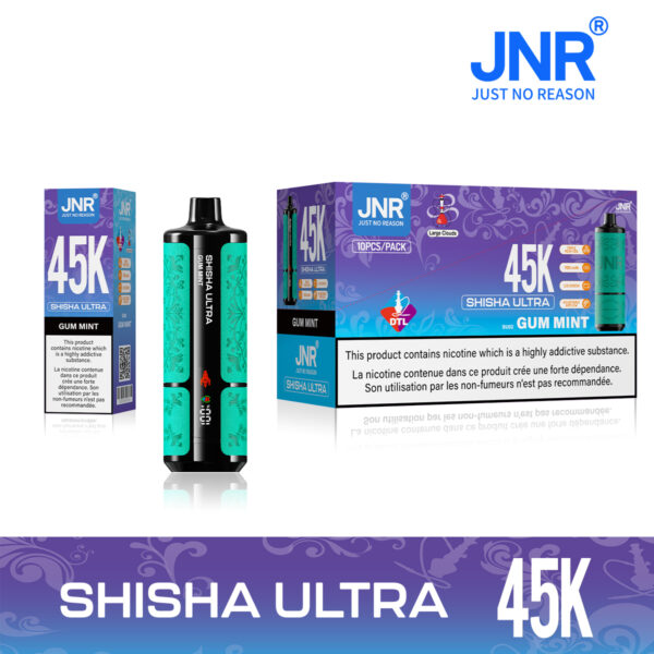 SHISHA ULTRA 45k JNRPUFF Gum mint SHISHA ULTRA 45k JNRPUFF Gum mint