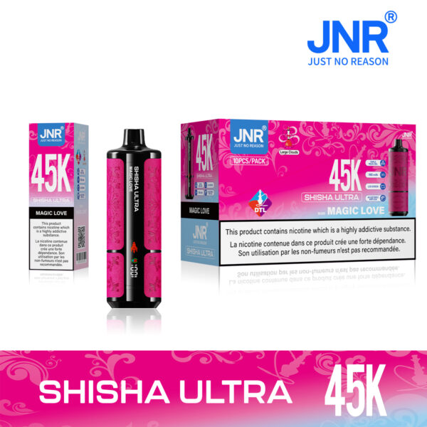 SHISHA ULTRA 45k JNRPUFF Magic Love SHISHA ULTRA 45k JNRPUFF Magic Love
