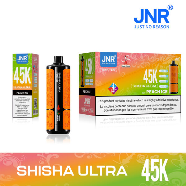 SHISHA ULTRA 45k JNRPUFF Peach Ice SHISHA ULTRA 45k JNRPUFF Peach Ice