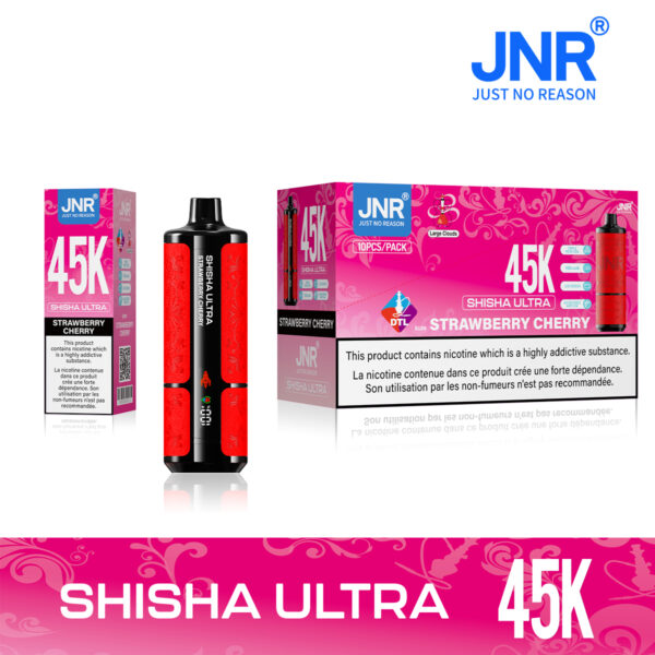 SHISHA ULTRA 45k JNRPUFF Strawberry Cherry SHISHA ULTRA 45k JNRPUFF Strawberry Cherry