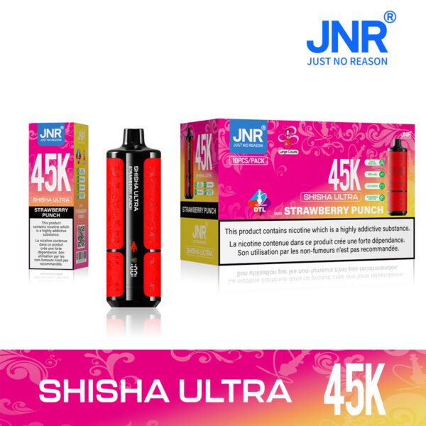 SHISHA ULTRA 45k JNRPUFF Strawberry Punch SHISHA ULTRA 45k JNRPUFF Strawberry Punch