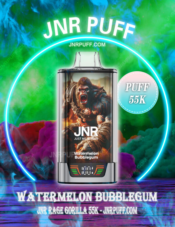 Watermelon Bubblegum JNR RAGE GORILLA 55K VAPE