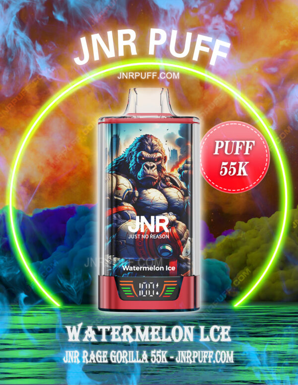 Watermelon Ice JNR RAGE GORILLA 55K VAPE