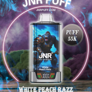 White Peach Razz JNR RAGE GORILLA 55K VAPE